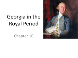 Georgia in the Royal Period
