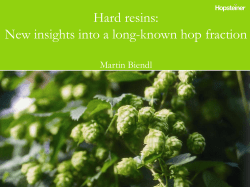 Hard resins: New insights into a long