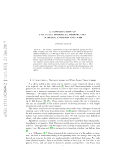 A Ruler and Compass Construction of the 360 degrees Spherical