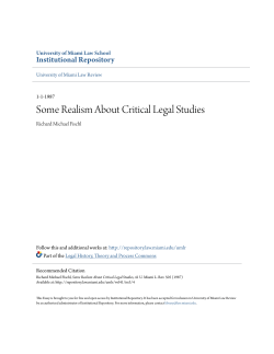 Some Realism About Critical Legal Studies