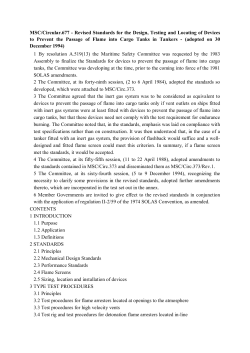MSC/Circular.677 - Revised Standards for the Design, Testing and