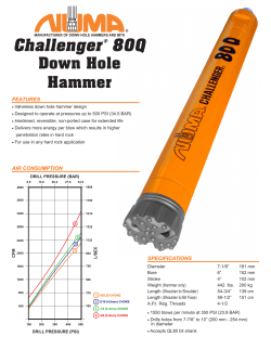 Challenger 80Q - Wilson Drill Tools
