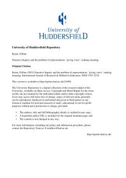 - University of Huddersfield Repository