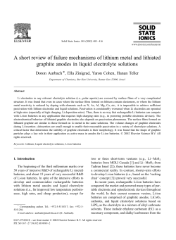A short review of failure mechanisms of lithium metal and
