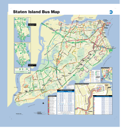 Staten Island Bus Map