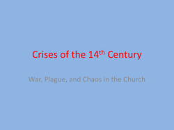 Crises of the 14th Century