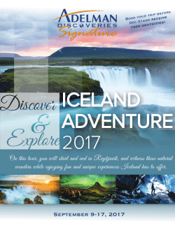 On this tour, you will start and end in Reykjav&iacute;k, and witness these