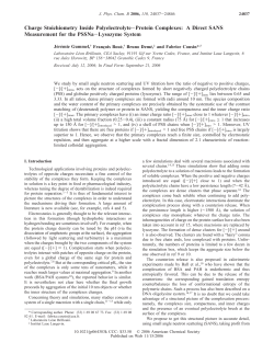 Charge Stoichiometry Inside Polyelectrolyte&minus;Protein Complexes: A