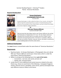 Summer Reading Program &ndash; Entering 5 Graders Theme