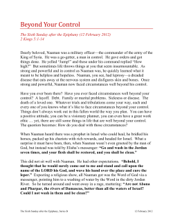 Beyond Your Control - Divine Shepherd Lutheran Church
