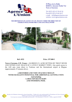 Ref: 4532 Price: 357.000 € Tarn et Garonne, S.W. France
