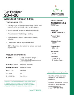 Label - Golf Enviro Systems, Inc.