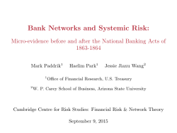 Bank Networks and Systemic Risk