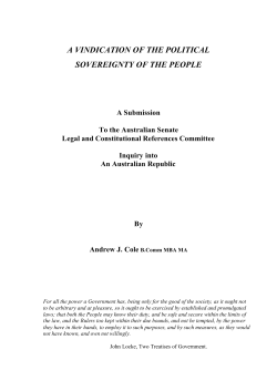 PDF 591KB - Parliament of Australia