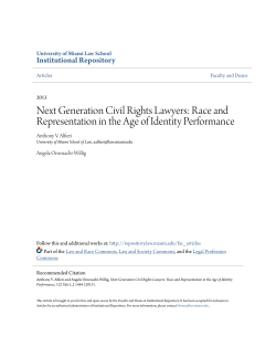 Next Generation Civil Rights Lawyers