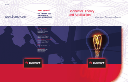 BURNDY Connector Theory BURNDY Connector Theory