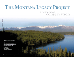 Montana Legacy Project - The Nature Conservancy