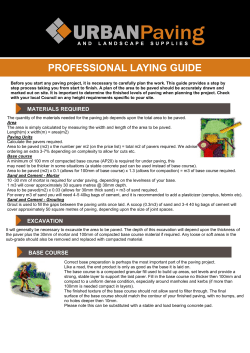 professional laying guide