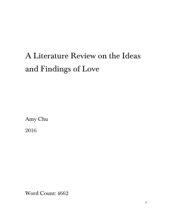 and Findings of Love - Dulwich International High School Suzhou