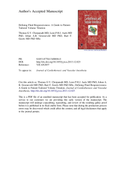Defining Fluid Responsiveness_ A Guide to Patient