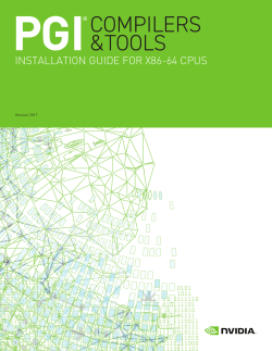 Installation Guide for x86-64 CPUs