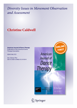 Diversity Issues in Movement Observation and