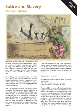 Satire and Slavery