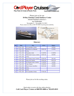Call Card Player Cruises at 888/999-4880 or 702/655