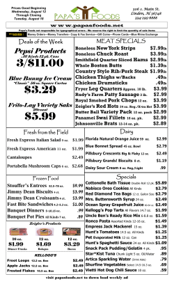 3/$11.00 $3.29 $5.99