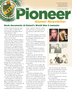 Alumni Newsletter - University High School