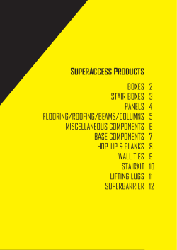SuperAccess Catalog 2016-BW 3D.indd