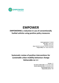 Systematic review of positive interventions for