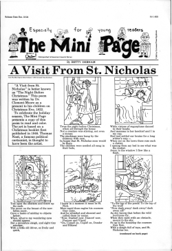 A Visit Front St. Nicholas