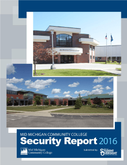 Annual Security Report - Mid Michigan Community College
