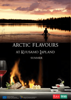 Arctic Flavours summer 2014