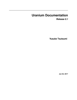 Uranium Documentation