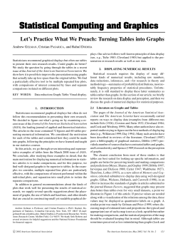 Let`s Practice What We Preach: Turning Tables