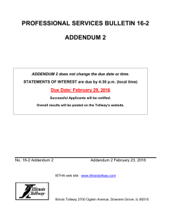 PSB 16-2 Addendum No. 2