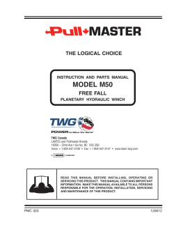 Model M50 free Fall Service Manual - team-twg