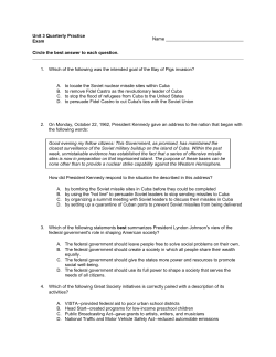 Unit 3 Quarterly Practice Exam Name