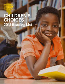 Children`s Choices 2015 Reading List