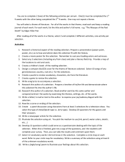 Activities - SCHOOLinSITES