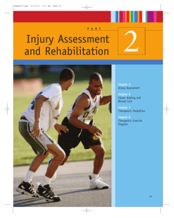 Injury Assessment and Rehabilitation