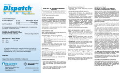 Guaranteed Analysis: Active Ingredient 30.0