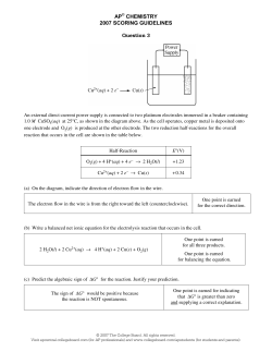 Sample Responses Q3 - AP Central