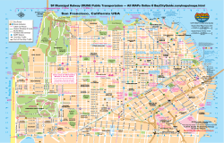 MUNI Public Transportation Map