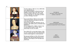 The first of Henry VIII`s six wives (1485-1536) was a