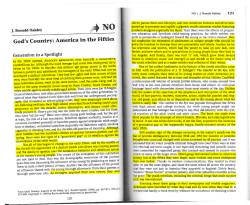 God`s Country - University of Colorado Boulder