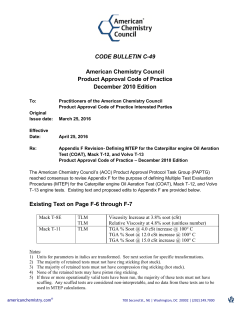 Code Bulletin C-49 - American Chemistry Council