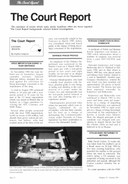 The Court Report